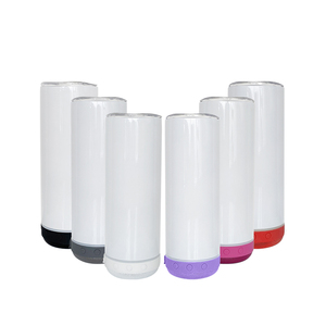 AGH 20oz 스테인레스 스틸 스트레이트 스마트 무선 승화 블랭크 스피커 텀블러 음악 포함 - Product Image 2