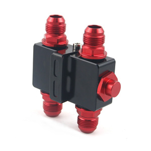 Adaptador termostático de aluminio AN10 para enfriador de aceite, para mejora de la actualización del cárter de aceite del coche - Product Image 3