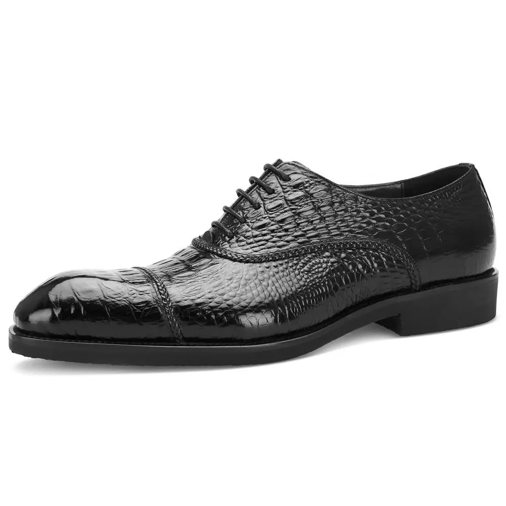 Factory Price Comfortable Business Derby Shoes Casual Wedding Office Men Genuine Leather dress shoes