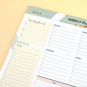 Personalized Wholesale Weekly Planner Printing Daily Planner <strong>to</strong> <strong>Do</strong> <strong>List</strong> Office Organizer Planner Tear Off Weekly <strong>Notebook</strong> - Product Image 3