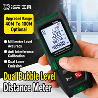 Télémètre laser infrarouge professionnel portable intelligent 40m 60m 80m 100m avec écran LCD