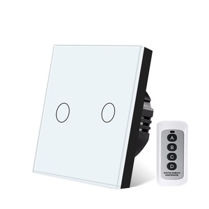 Không dây điều khiển từ xa tường chuyển đổi không thấm nước IP21 Tempered Glass Bảng điều chỉnh 433rf Tần số vô tuyến có thể xâm nhập vào tường - Product Image 2