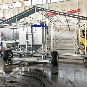 โรงเรือนเลี้ยงไก่แบบเปิดโล่ง ระบายอากาศได้ดี พร้อมล้อเลื่อน อุปกรณ์ฟาร์มเคลื่อนที่ได้ ปล่อยไก่เลี้ยงแบบอิสระ รับประกัน 1 ปี - Product Image 5