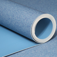 Revêtement de sol en rouleau de vinyle PVC HM, imperméable, résistant à l'usure, facile à nettoyer, sol commercial pour hôpital et école
