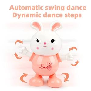2024 Tốt Nhất Bán Phim Hoạt Hình Con Hổ Thỏ Nhảy Múa Đồ Chơi Với Đèn Và Âm Nhạc Giáo Dục Sớm Âm Nhạc Đồ Chơi - Product Image 3