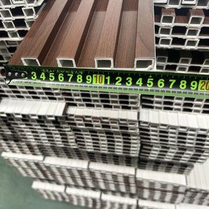 Giá rẻ giá trang trí nhà vật liệu xây dựng kinh tế hạt gỗ <span class=keywords><strong>wpc</strong></span> panel tường - Product Image 3