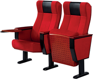 Logotipo personalizado de fábrica directa, Color, estilo moderno, tablero de <span class=keywords><strong>escritura</strong></span> de enclavamiento acolchado, silla de auditorio de púlpito de iglesia para uso escolar - Product Image 4