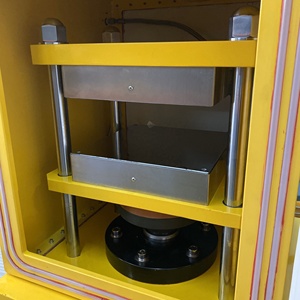 100T Automatic Hydraulic <strong>Vulcanizer</strong> with Motor for Plastic and Rubber Processing - Product Image 2