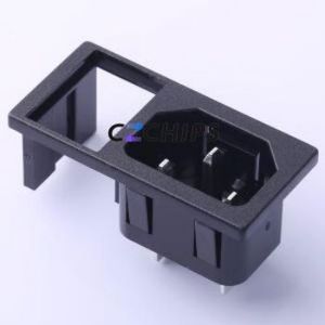DB-14-5F+RS AC Power Connector Through hole Component (THT) Connector IEC 320-C14 1 3 Panel Mount - Product Image 2