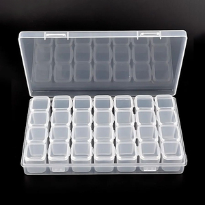 優れた品質の調節可能な収納ボックスケース、収納容器、カプセル、ジュエリー、薬の収納ボックスケース - Product Image 4