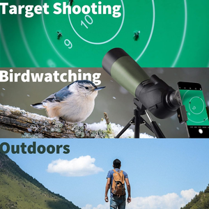 새 관찰 사냥을 위한 삼각대와 휴대용 소형 고화질 20-60x60 80 <span class=keywords><strong>100</strong></span> 스포팅 스코프 - Product Image 6