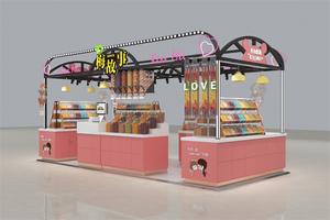 Chiosco Portatile su Misura di Alta Qualità per Snack, Miglior Banco Espositore da Centro Commerciale per Negozi Prodotto in Cina - Product Image 2