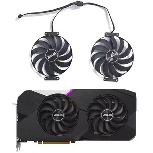 Original tout nouveau T129215BU CF1010U12D 5PIN 95MM RX6700 GPU ventilateur de remplacement pour <span class=keywords><strong>ASUS</strong></span> Radeon Dual RX <span class=keywords><strong>6600</strong></span> 6600XT 6700XT - Product Image 1