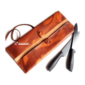 Rollo de cuchillos para Chef, estuche de transporte para cocina, almacenamiento de cuero, soporte para cuchillos, bolsas de hombro rodantes - Product Image 2