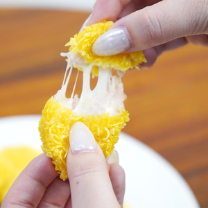 Boulettes de crabe au fromage panées surgelées style coréen avec flocons de maïs pour enfants, restaurant <span class=keywords><strong>halal</strong></span>, street food, collation surgelée en boîte - Product Image 2