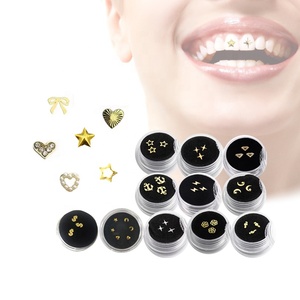 La migliore vendita all'ingrosso 18k Gold gemme di lusso denti Shinning gioielli gemme pietre per sbiancamento <span class=keywords><strong>dei</strong></span> denti salone - Product Image 3