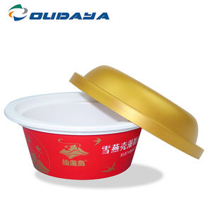 ภาชนะพลาสติกแบบ OEM พร้อมฉลากในตัว รูปทรงสี่เหลี่ยมสำหรับใส่เนย พร้อมฝาปิดและโลโก้สั่งทำพิเศษ - Product Image 3