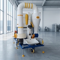 Machine de nettoyage et de sélection des graines par tamisage à air chaud 5XZ 10 T/h pour blé, orge et maïs