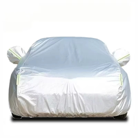 Accessoires de voiture Housse de voiture universelle Imperméable Coupe-vent Protection solaire Toutes saisons Résistante aux rayures Peva avec coton