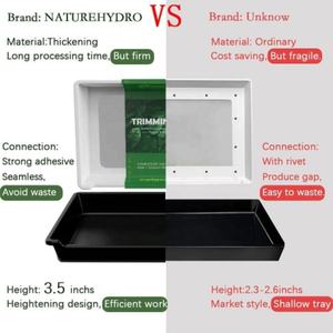 Bac de récolte en acier inoxydable de haute qualité pour la taille des plantes et le ramassage du pollen - Product Image 6