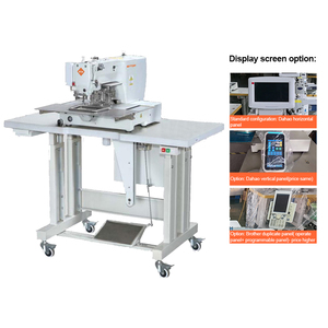 Máquina de Coser Industrial Eléctrica Automática de Una Sola Aguja, Formación de Puntada de Cadena, Alimentación Manual, Base Plana de 22*10cm - Product Image 1