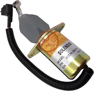 Válvula solenoide de apagado de 24 V 37Z36-56010-A 3977620 5272680 para motor CUMMINS 6CT 8.3C ISC ISL G8.3 CM558 - Product Image 1