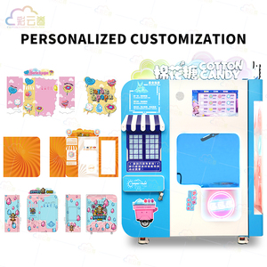 Caiyunjuan Máy bán hàng tự động kẹo bông Nhà cung cấp kẹo bông tự động Máy bán hàng tự động Robot nhà sản xuất - Product Image 6