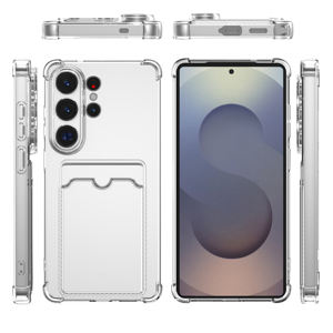 Funda Protectora Transparente de TPU Suave con Ranura para Tarjetas para Samsung Galaxy S26 Ultra, Carcasa Trasera para S26 + S26 Edge - Product Image 2