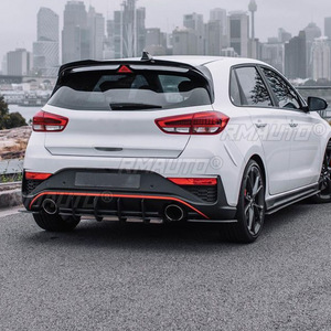 ชุดแต่งกันชนหลัง สำหรับ Kia Hyundai I30N MK3.5 Hatchback ปี 2020+  ดิฟฟิวเซอร์กันชนหลัง สปลิตเตอร์กันชนหลัง  ลิปป้องกันกันชนหลัง อุปกรณ์ตกแต่งรถยนต์ - Product Image 5