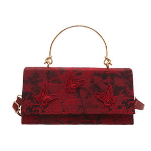 2025 nouveaux sacs de messager pour femmes à nœud brodé sac à bandoulière de luxe sac à main - Product Image 5