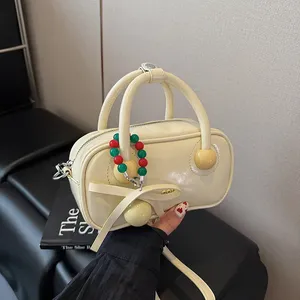 Bolso Bandolera Casual de Moda Estilo Coreano con Cierre de Cremallera y Doble Correa para Mujer, Verano 2025 - Product Image 1