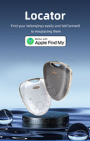 Meilleures ventes certifié MFI Find My Tracker, appareil étanche anti-perte avec fonction WIFI, localisateur de clés en métal PPID
