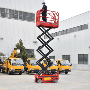 Plataforma Elevadora de Tijera Eléctrica Ever Star, Altura de Plataforma de 6-14 Metros, Capacidad de 230-450 kg, Plataforma de Trabajo Aérea Móvil - Product Image 1