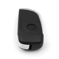 Clé de contrôle de voiture sans fil intelligente noire avec programmation de fréquence et copie de code