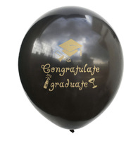 Combinaison de ballons en or rose de la saison de remise des diplômes en gros pour féliciter la fête de remise des diplômes ballons en latex décorés