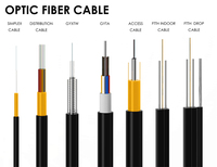 Cable de Fibra Óptica Monomodo G657A2 G657A1 de 250um, Colorido, 50km en Bobina