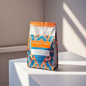 Bolsa de Café Personalizada con Válvula, Bolsa de Aluminio Mylar con Base Plana, Acabado Mate, 250g 500g 1kg, Empaque para Granos de Café - Product Image 3