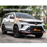 Body Kit untuk Fortuner 2012 - 2015 Konversi ke Fortuner 2023 Legender Aksesoris Facelift untuk Toyota Fortuner 2014 Bodykit
