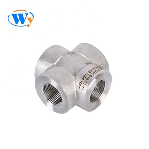 Hệ thống đường ống áp lực cao thép không gỉ <span class=keywords><strong>NPT</strong></span> phù hợp cho đường ống dẫn dầu khí ren chéo phụ kiện đường ống ổ cắm kết nối hàn - Product Image 1