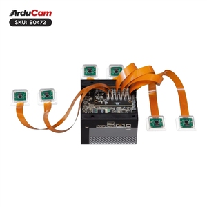 Kit <span class=keywords><strong>multi</strong></span>-caméras GGDX Chipboard Imx219 pour Agx Orin Dev, capteur 8MP, prend en charge jusqu'à 6 caméras en streaming - Product Image 6