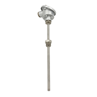 Boîtier de jonction pour thermocouple ST801-1 en SUS316 résistant à la corrosion, conception multi-diamètres de tuyaux, fil compensateur en silicone