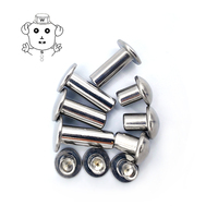 Rivet semi-tubulaire à tête cylindrique DIN6791 2mm 3mm 4mm 5mm 6mm en acier inoxydable 18-8 304 316
