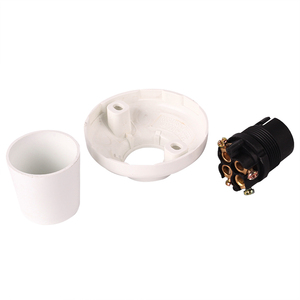 AU NZ B22 E27 <strong>Batten</strong> <strong>Holder</strong> Light Lamp <strong>Holder</strong> 10A Plastic Without Plug - Product Image 5