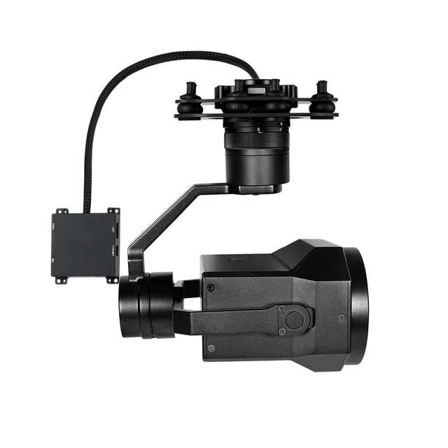 ZIR1352T Professional Drone Dual IR Thermal Sensor UAV Drone Gimbal Camera With 4x Optical Zoom 13mm 52nm Lens