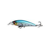 Leurre dur de pêche pour achigan d'eau douce, type minnow, 60mm 6g, flottant, profondeur de plongée 0,5 mètre, simulation, approvisionnement en gros