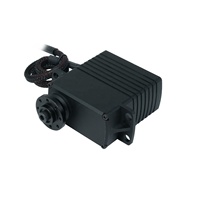 Kpower 0.16s Servo à engrenages en acier à grande vitesse 150kg Servo sans balais à grand couple pour drone d'avion à voilure fixe