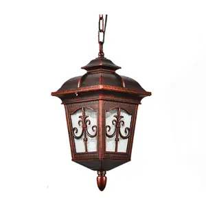 metal hanging lamps modern ceiling pendant chandelier outdoor creative light