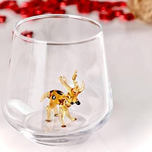 Handgemaakte Hittebestendige Glazen Beker Met Dierendesign Beeldjes Water Drinkbekers In Glazen Decoratie Milieuvriendelijk - Product Image 2
