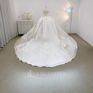 Robe de bal plissée à sequins de haute qualité, sans bretelles, longue, sur mesure, pour occasions spéciales, scintillante Lsjj78 - Product Image 6
