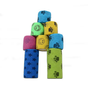 FlexPrint通気性不織布柔軟な粘着性包帯獣医用自己接着剤 - Product Image 5